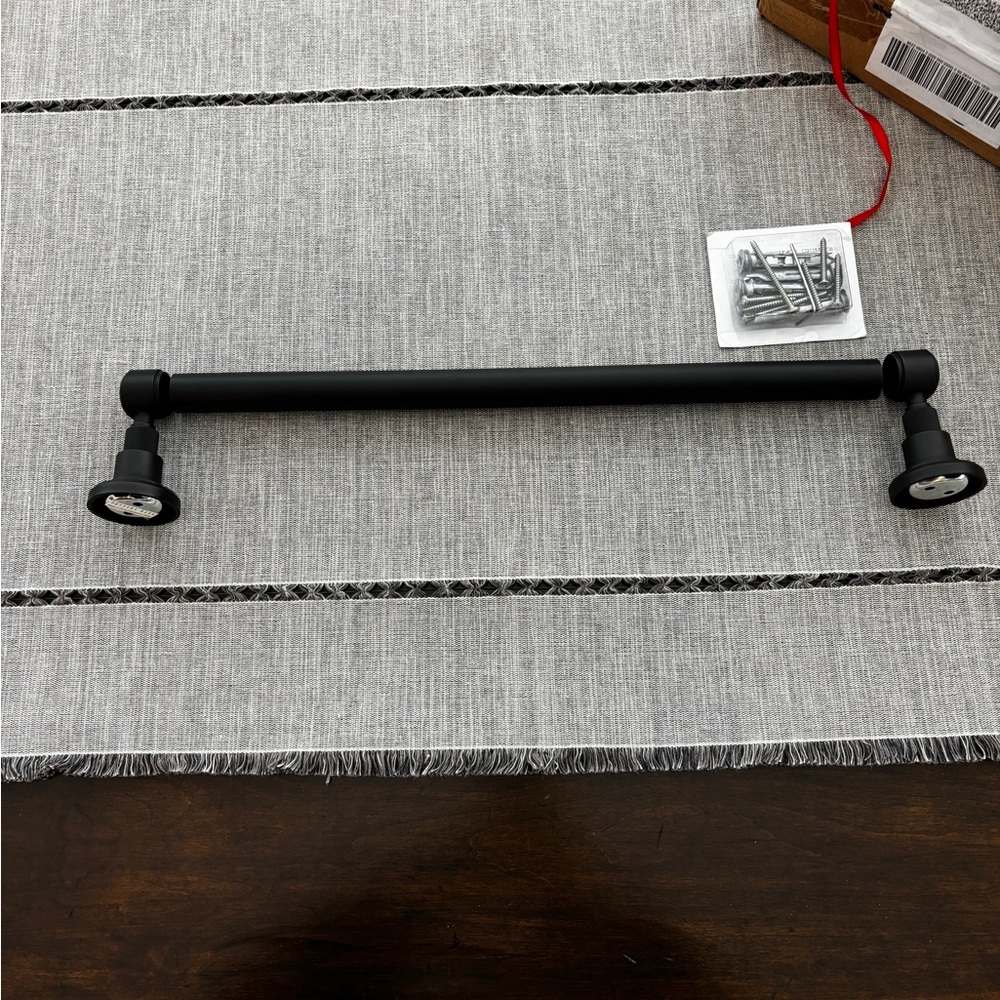Pottery Barn Benchwright 18” Towel Bar, Antique Bronze